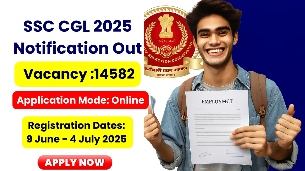 SSC CGL 2025 Notification Out